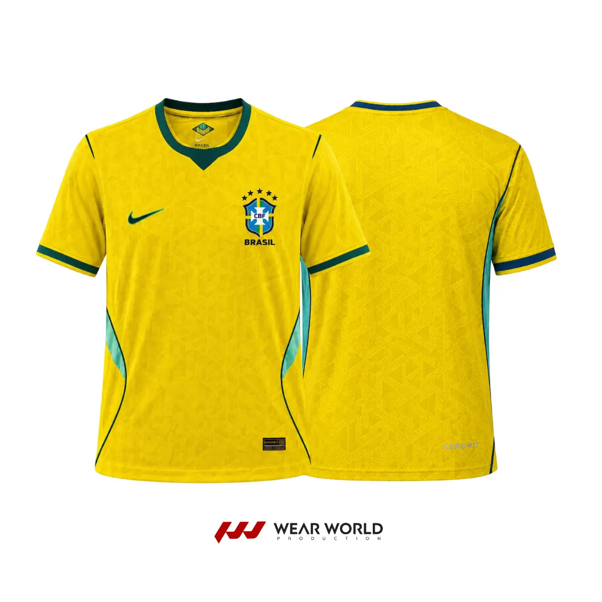 Brazil player Edition home jersey