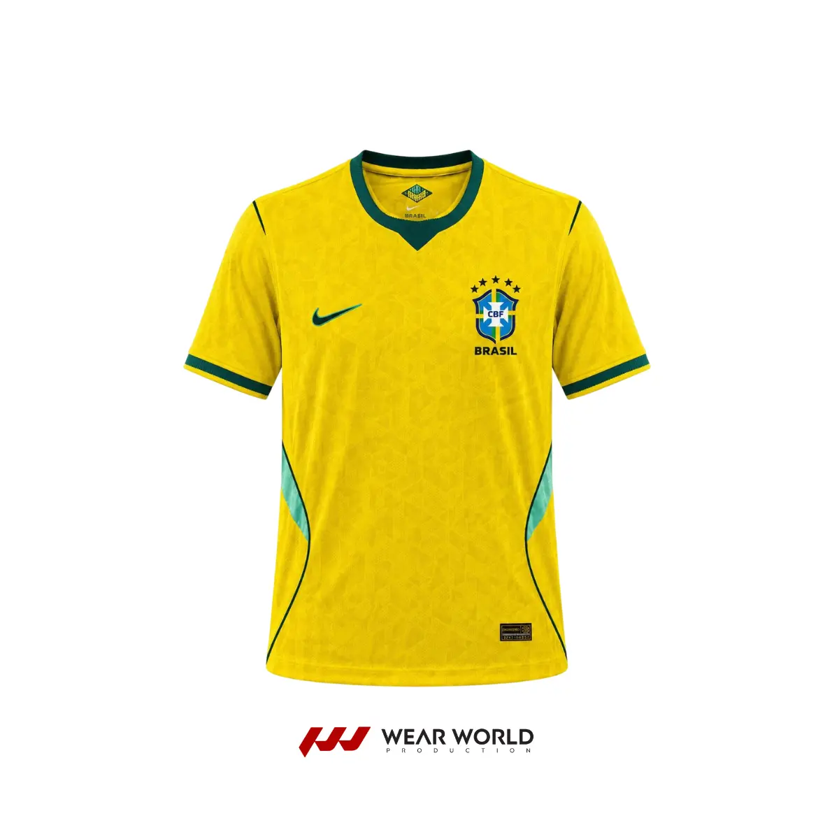 Brazil fan Edition home jersey
